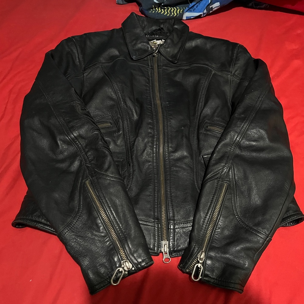 HARLEY DAVIDSON “STARGAZE”LEATHER JACKET - Picture 2 of 16